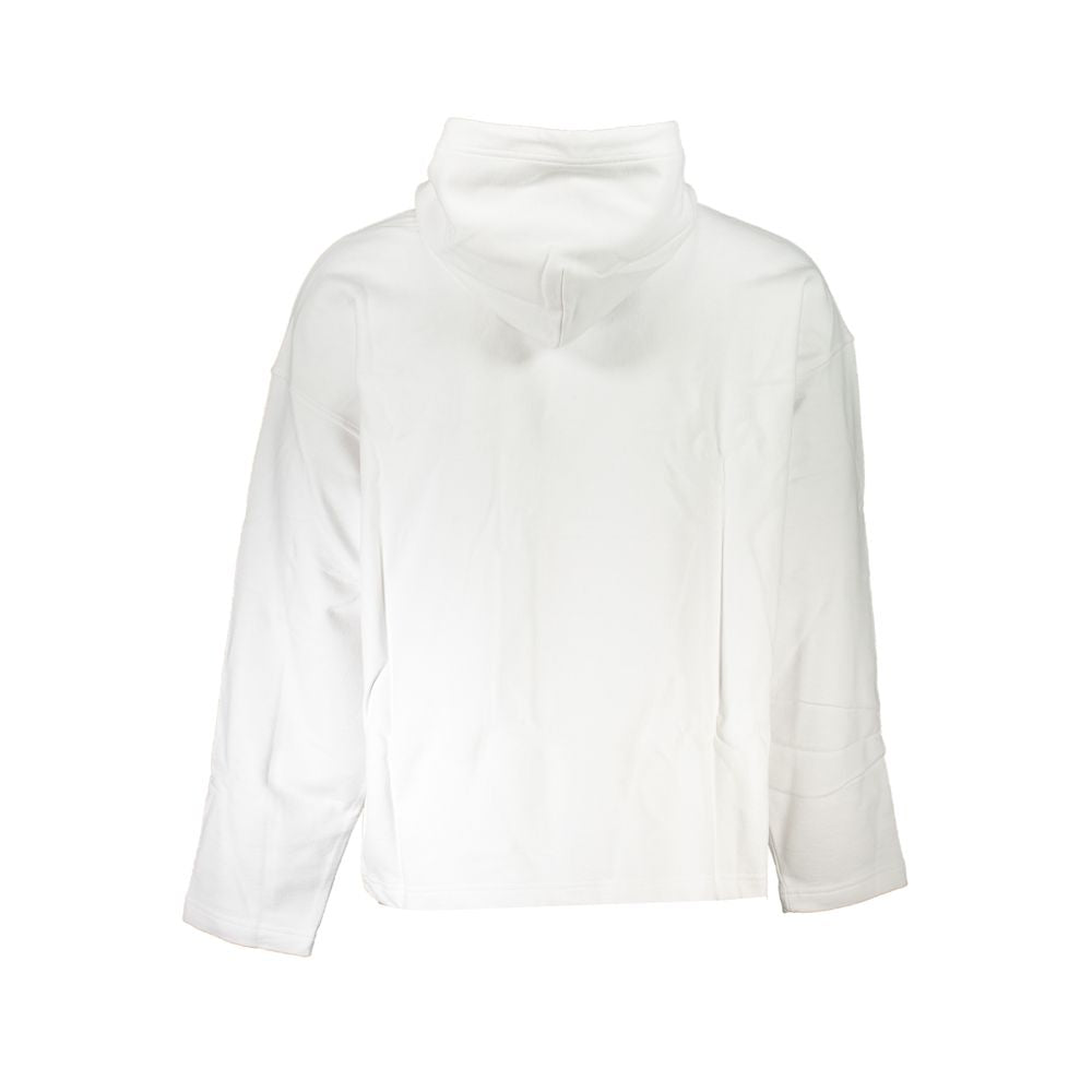 Calvin Klein Weißer Baumwollpullover