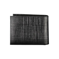 Calvin Klein Schwarzes Leder Portemonnaie