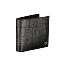 Calvin Klein Schwarzes Leder Portemonnaie
