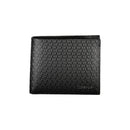 Calvin Klein Schwarzes Leder Portemonnaie