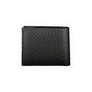 Calvin Klein Schwarzes Leder Portemonnaie