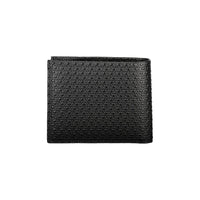 Calvin Klein Schwarzes Leder Portemonnaie