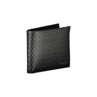 Calvin Klein Schwarzes Leder Portemonnaie