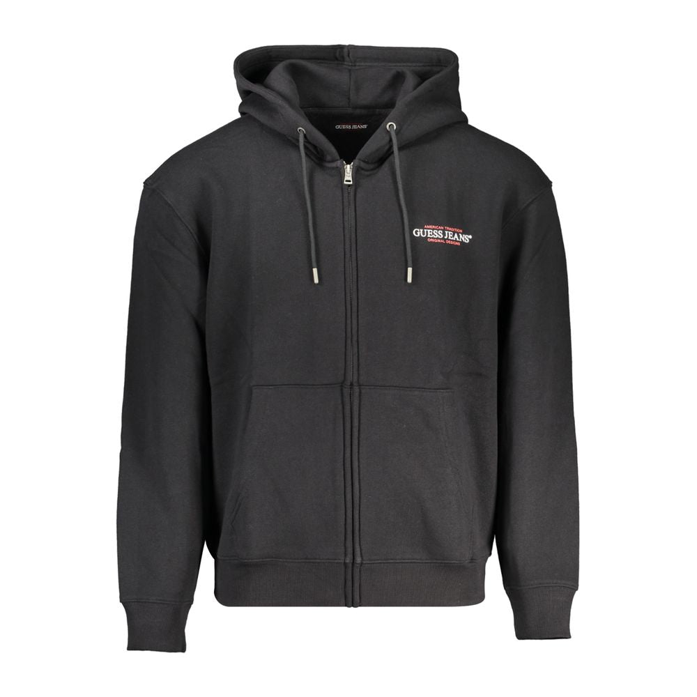 Guess Jeans Schwarzer Baumwollpullover