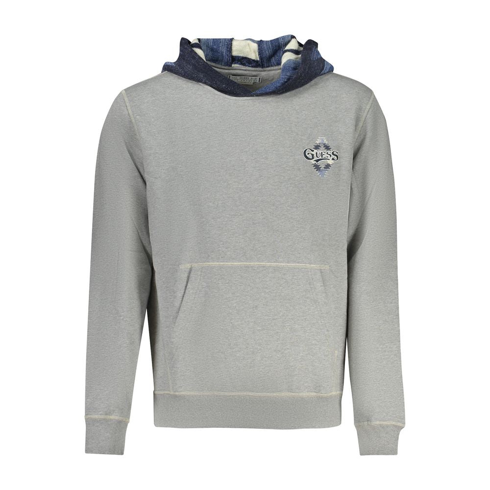 Guess Jeans Grauer Baumwollpullover
