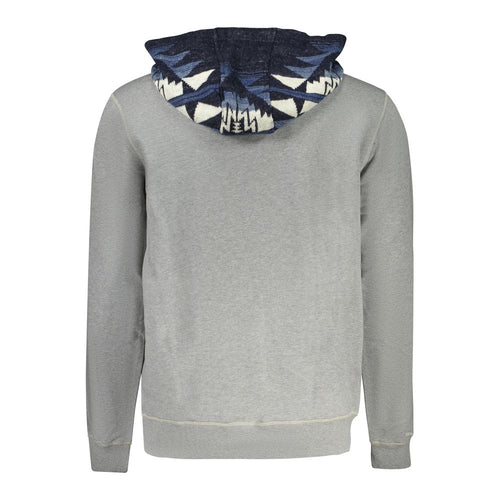 Guess Jeans Grey Cotton Sweatshirt