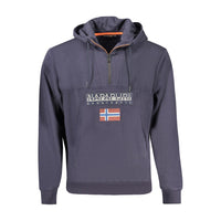 Napapijri Blauer Baumwoll-Sweatshirt