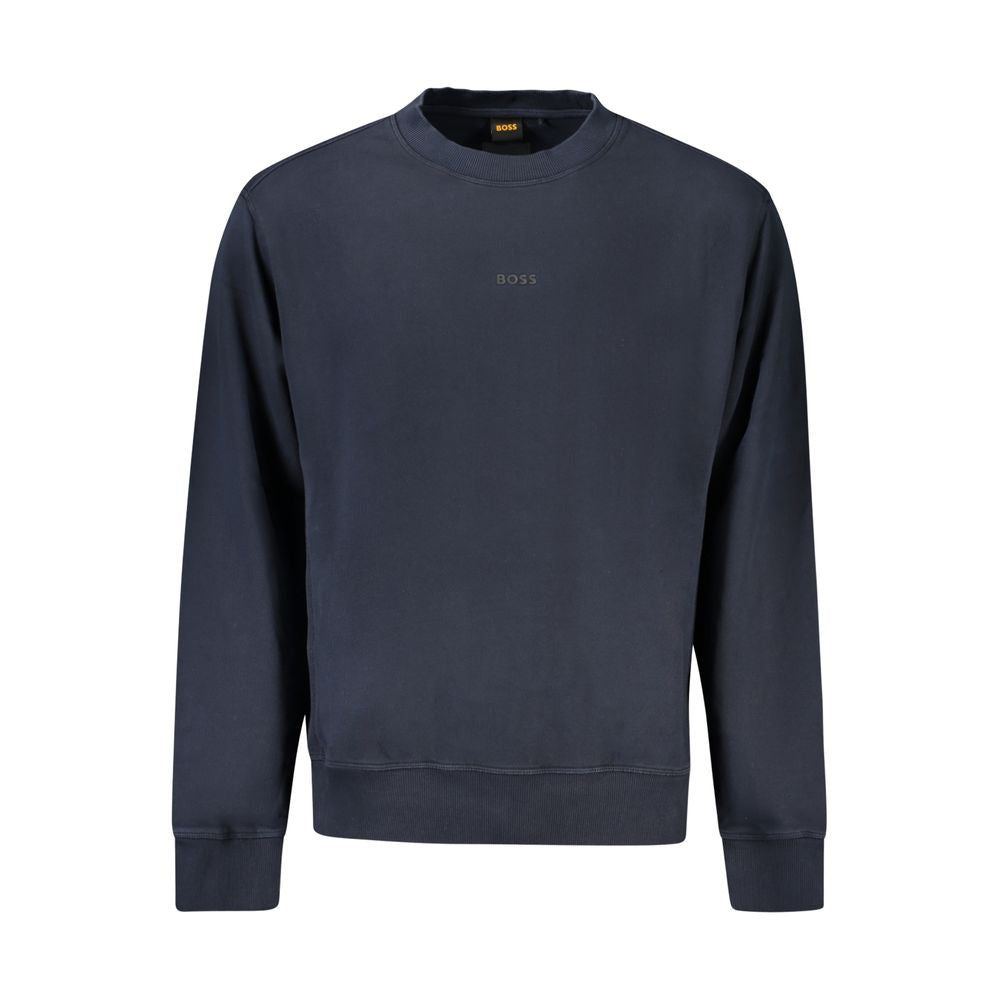 Hugo Boss Blauer Baumwollpullover