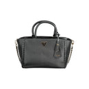 Guess Jeans Schwarze Polyethylen-Handtasche