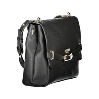 Guess Jeans Schwarze Polyethylen-Handtasche