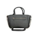 Guess Jeans Schwarze Polyethylen-Handtasche