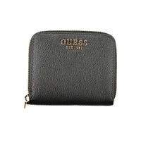 Guess Jeans Schwarzes Portemonnaie aus Polyethylen