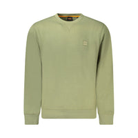 Hugo Boss Grüner Baumwollpullover