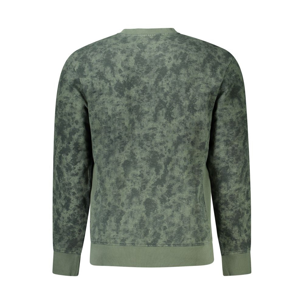 Hugo Boss Grüner Baumwollpullover