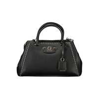 Guess Jeans Schwarze Polyethylen-Handtasche