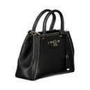 Guess Jeans Schwarze Polyethylen-Handtasche