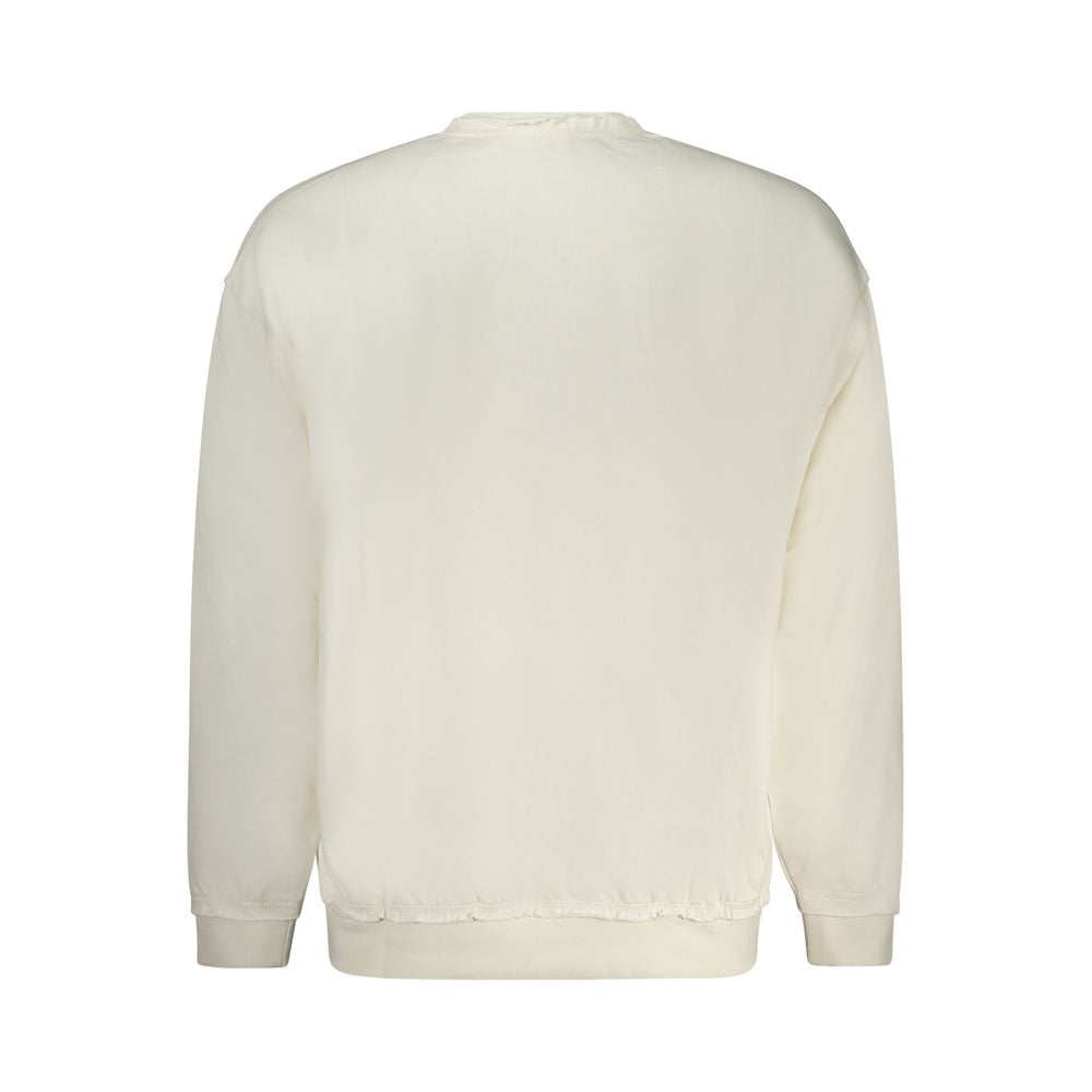 Guess Jeans Weißer Baumwollpullover