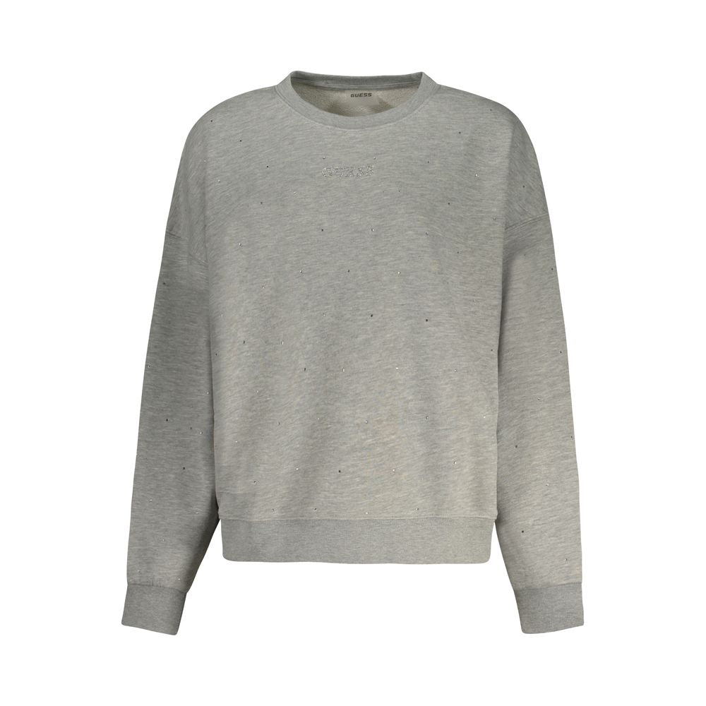 Guess Jeans Grauer Baumwollpullover