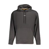 Hugo Boss Baumwoll-Sweatshirt in Schwarz