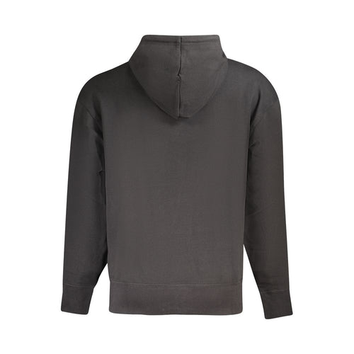 Hugo Boss Baumwoll-Sweatshirt in Schwarz