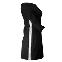 Calvin Klein Schwarzes Polyesterkleid