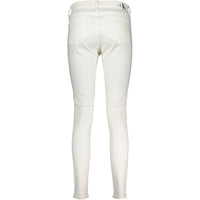 Calvin Klein Weiße Baumwolljeans &amp