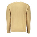 Calvin Klein Beigefarbener Baumwollpullover