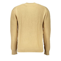 Calvin Klein Beigefarbener Baumwollpullover