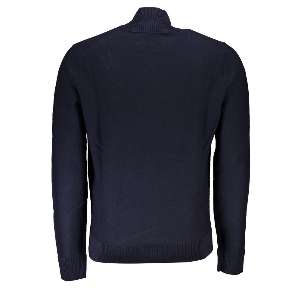 Hugo Boss Blauer Pullover aus Polyamid