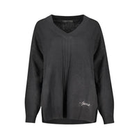 Guess Jeans Schwarzer Baumwollpullover