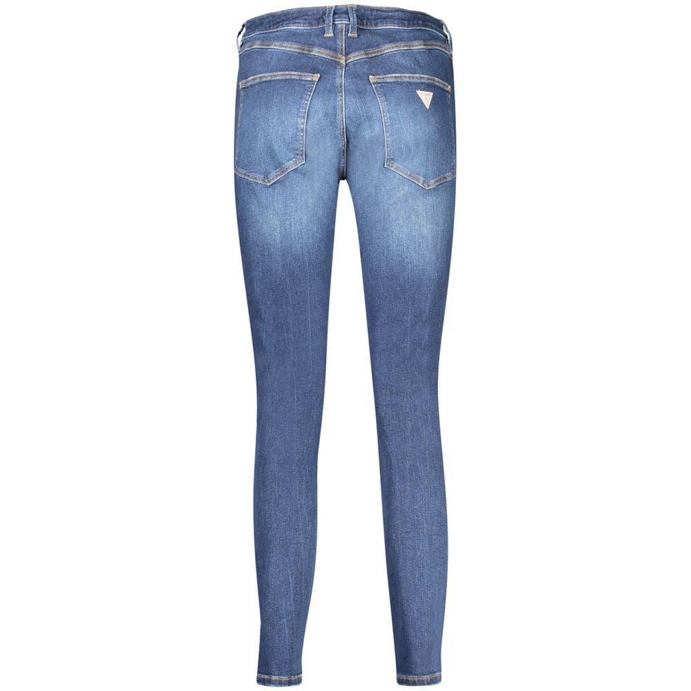 Guess Jeans Blaue Baumwolljeans &amp