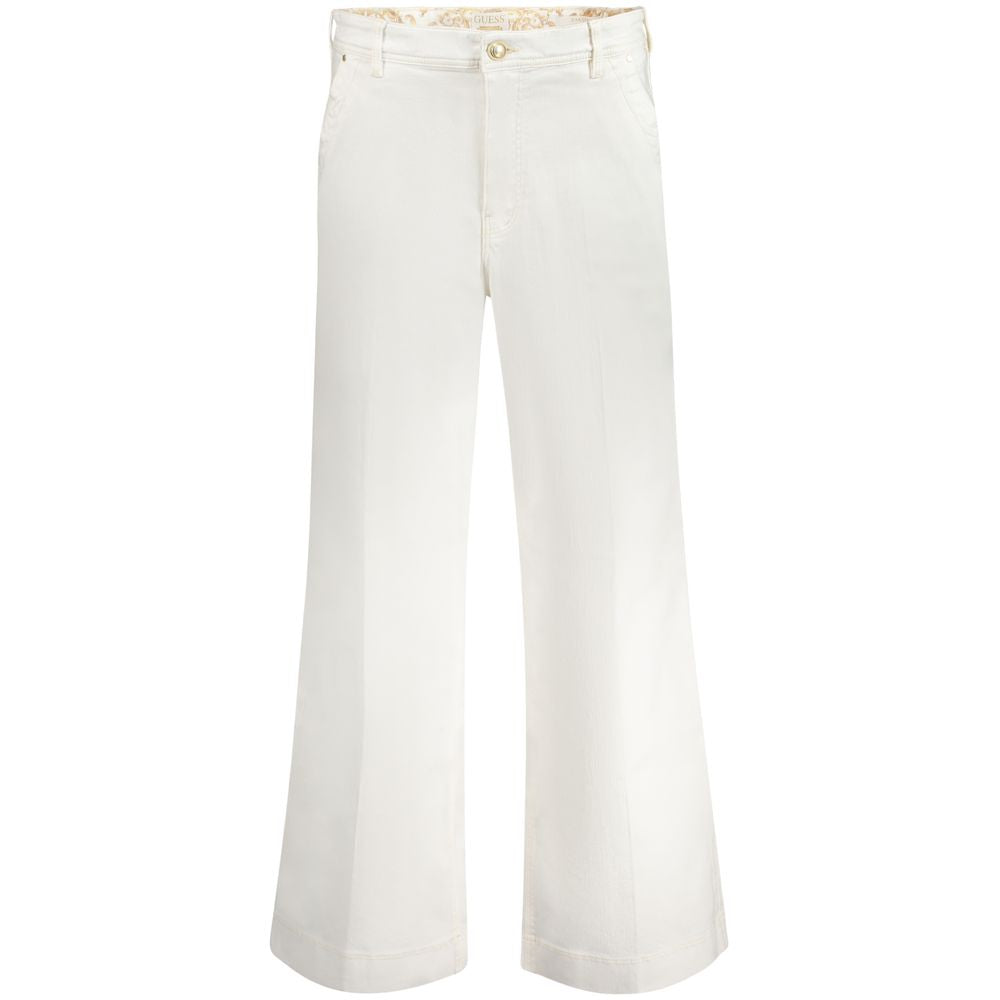 Guess Jeans Weiße Baumwolljeans &amp
