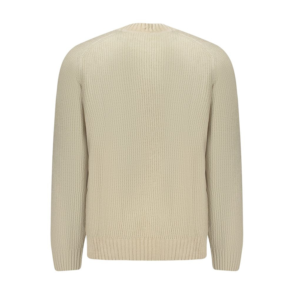 Hugo Boss Beigefarbener Baumwollpullover