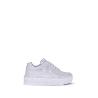 Valentino Garavani White Calfskin Bos Taurus Chunky Sneakers