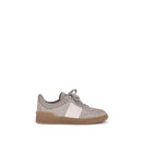 Valentino Garavani Beige Calfskin Bos Taurus Low-Top Sneakers