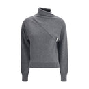 Tom Ford Eleganter Kaschmir-Rollkragenpullover in Grau