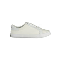 Calvin Klein Sneaker aus weißer Baumwolle
