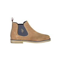 U.S. POLO ASSN. Beige Polyester-Stiefel