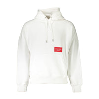 Calvin Klein Weißer Baumwollpullover