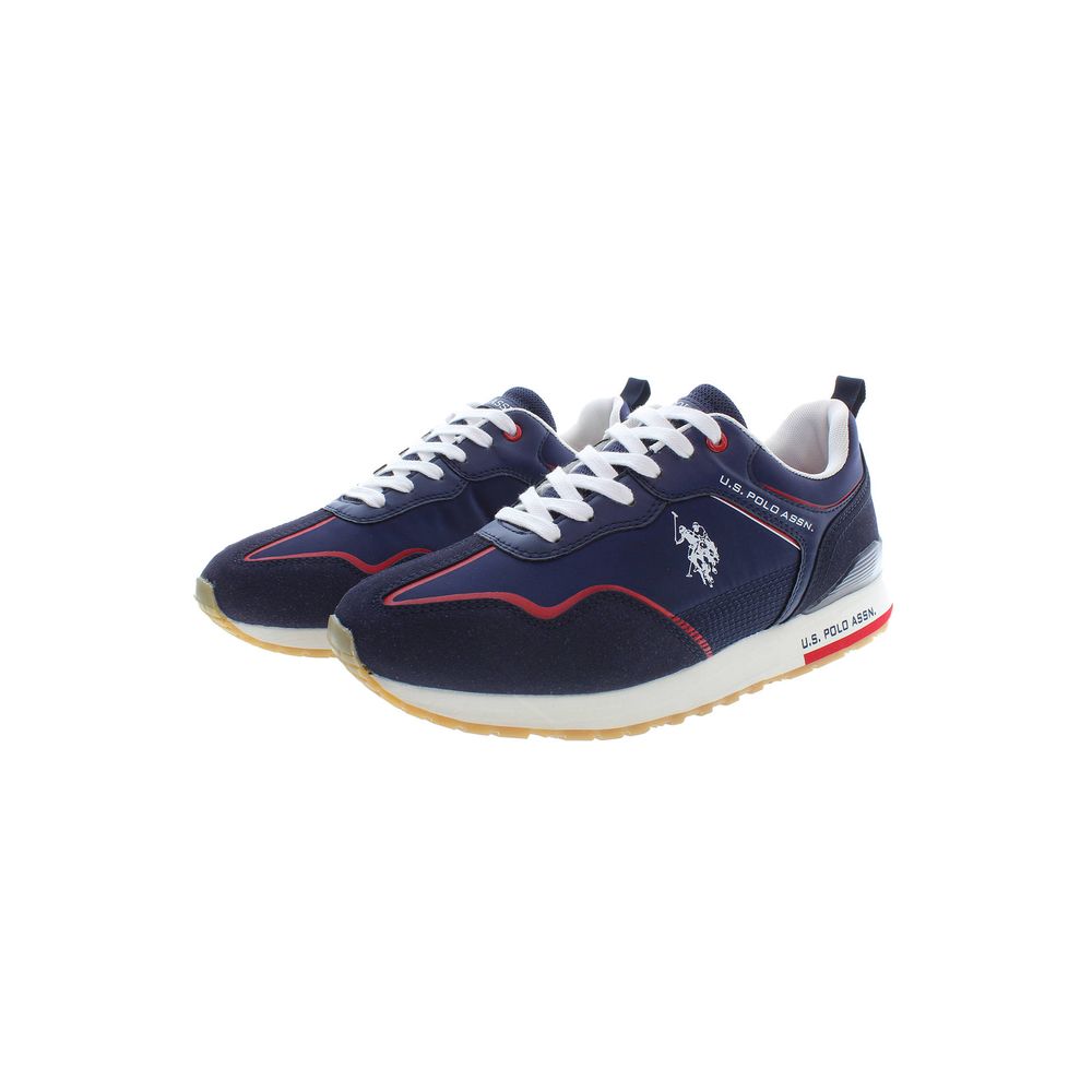 U.S. POLO ASSN. Blauer Polyester Sneaker