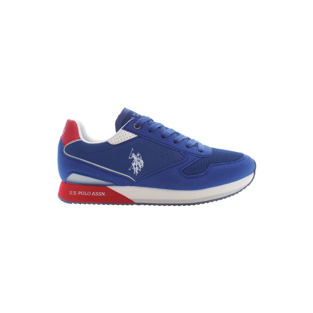 U.S. POLO ASSN. Blauer Polyester Sneaker