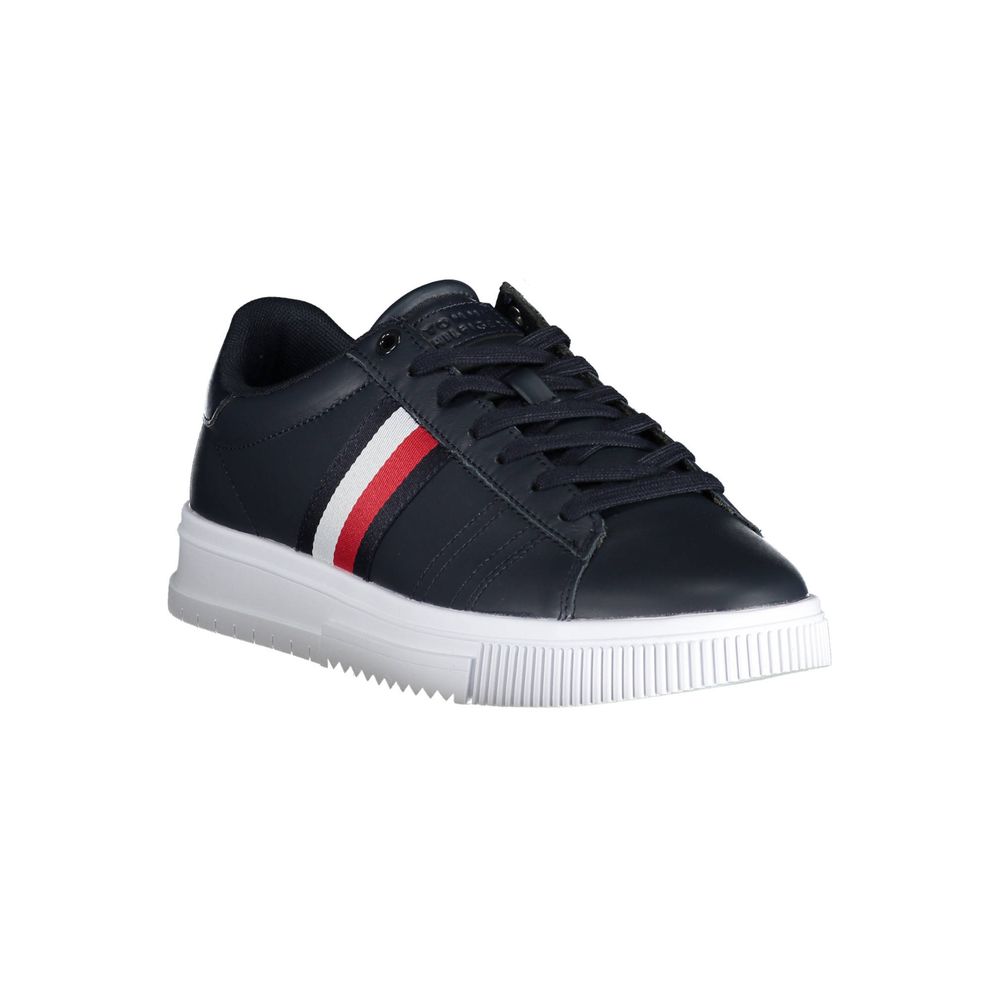 Tommy Hilfiger Blauer Polyester Sneaker