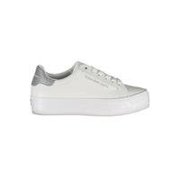 Calvin Klein Sneaker aus weißem Polyester