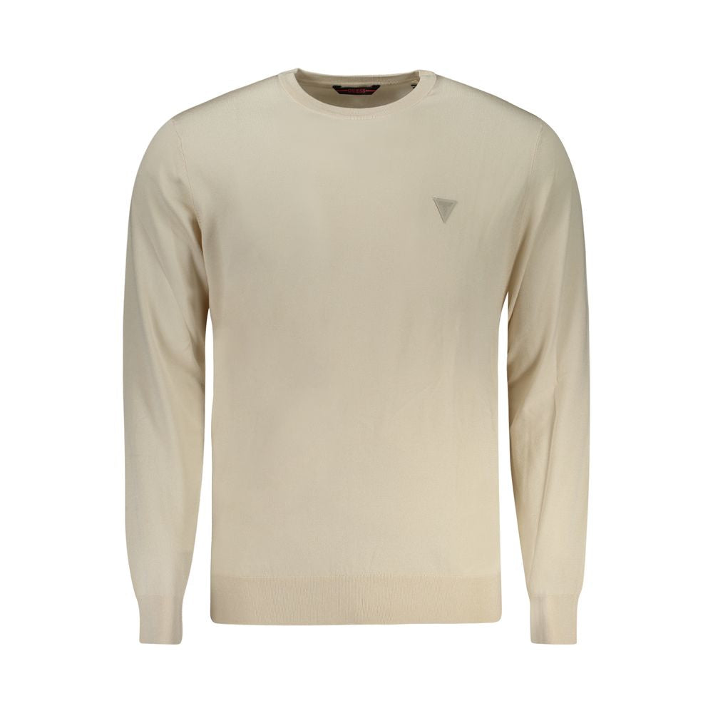 Guess Jeans Beigefarbener Viskose-Pullover