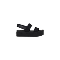 Calvin Klein Jeans Schwarze Sandale aus Bio-Baumwolle