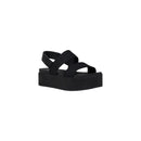 Calvin Klein Jeans Schwarze Sandale aus Bio-Baumwolle