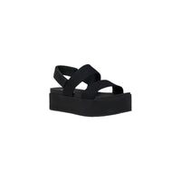 Calvin Klein Jeans Schwarze Sandale aus Bio-Baumwolle