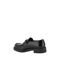 Prada Leder-Halbschuhe