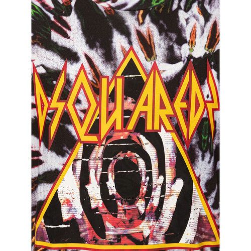 Dsquared² Multicolor T-Shirt aus Baumwolle