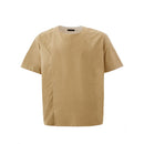Emporio Armani Brown Cotton T-Shirt